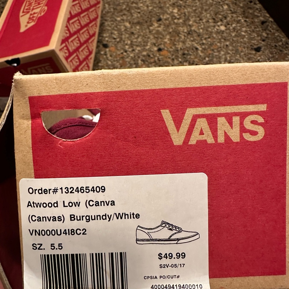 Vans women’s shoes pink. Size 5 women’s - Picture 5 of 5